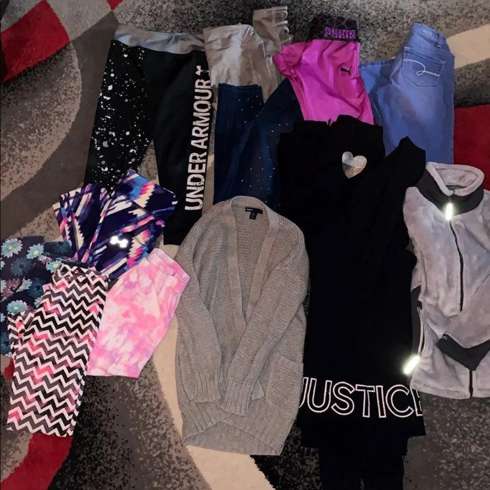 Girls clothing bundle size S & M